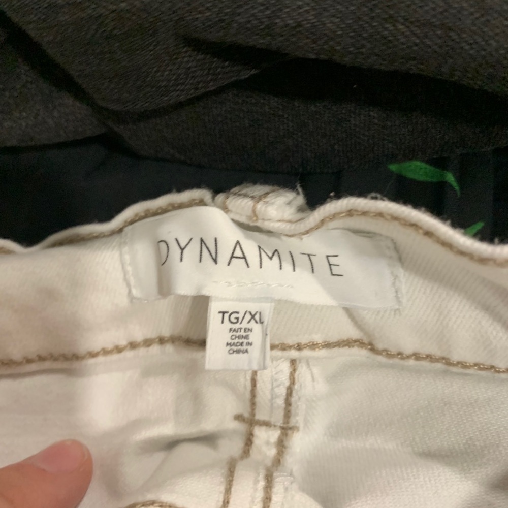 Dynamite white skirt